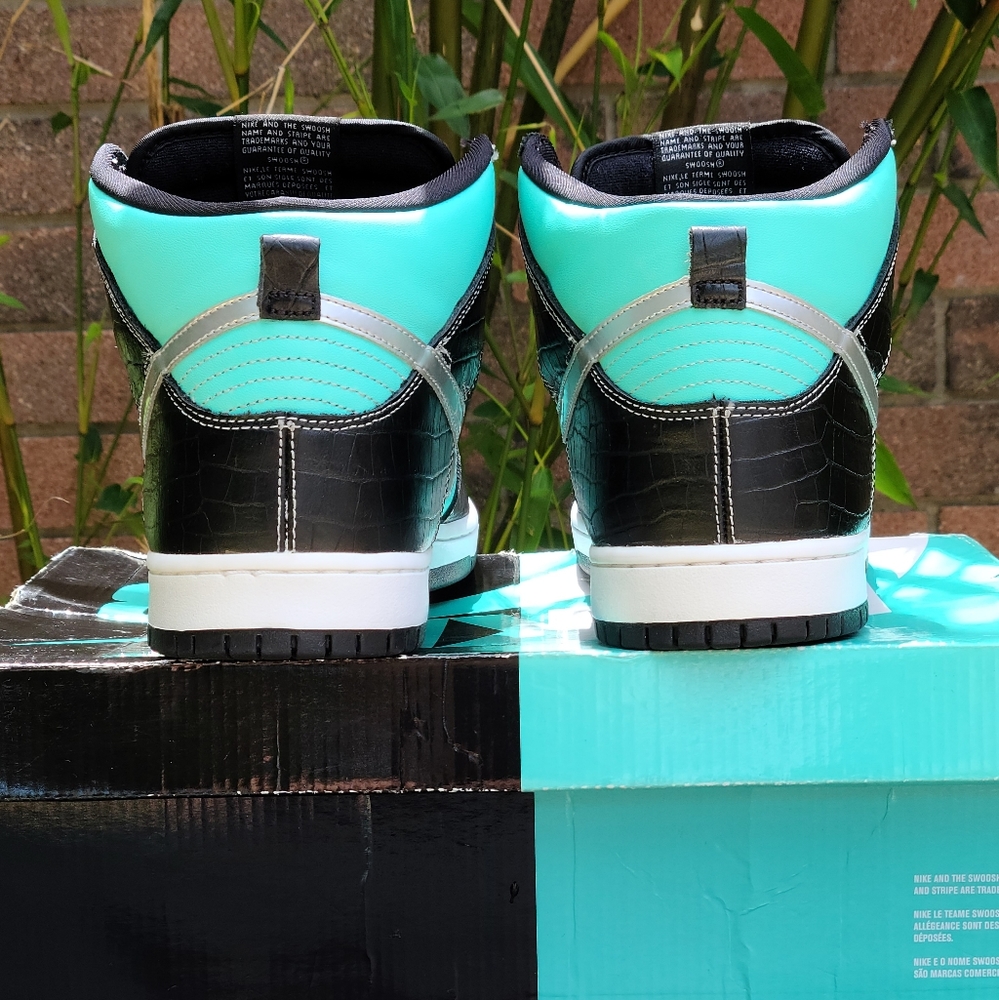 Nike dunk high ร Diamond Supply Co. "Tiffany" - Picture 2 of 7